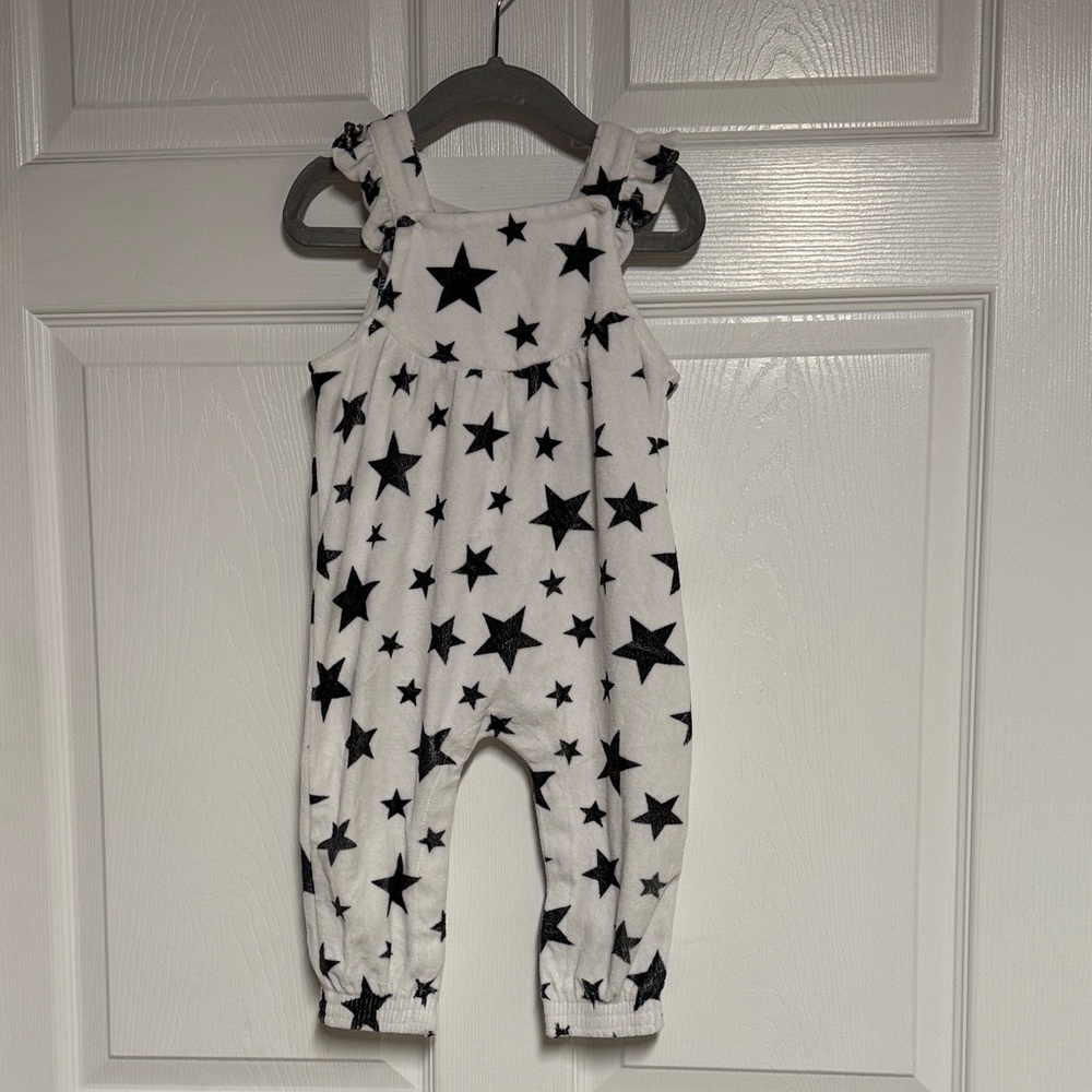 Angel Dear Black and White Star One Piece